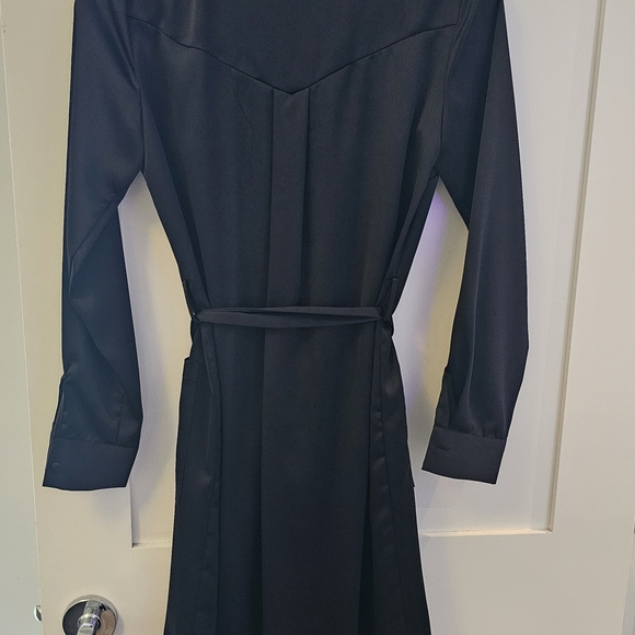 Rachel Parcell Elegant Black Shirt Dress Size XS - Picture 4 of 14